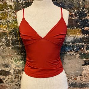 Urban Outfitters Out From Under Je T ‘aime Mesh Cami